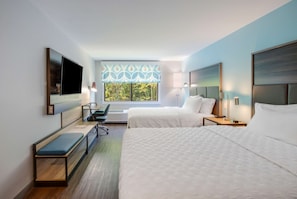Room, 2 Queen Beds | Hypo-allergenic bedding, desk, iron/ironing board, free WiFi - Tru by Hilton Saint Joseph (Stevensville)