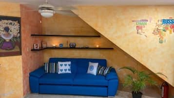 Estudio Grand, 1 cama King size, cocina | Área de sala de estar