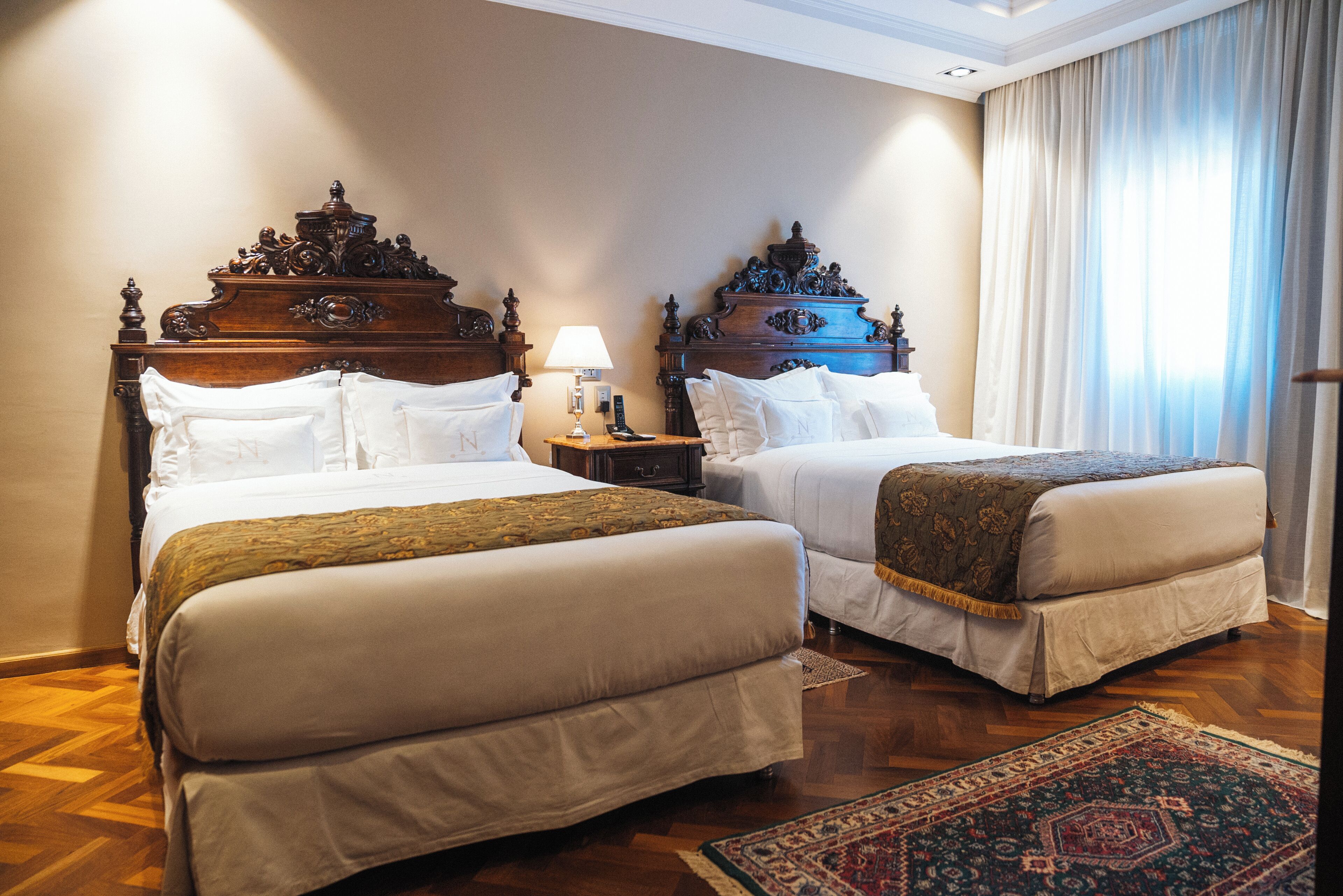 Executive Twin Room | Premium bedding, down comforters, memory foam beds, minibar