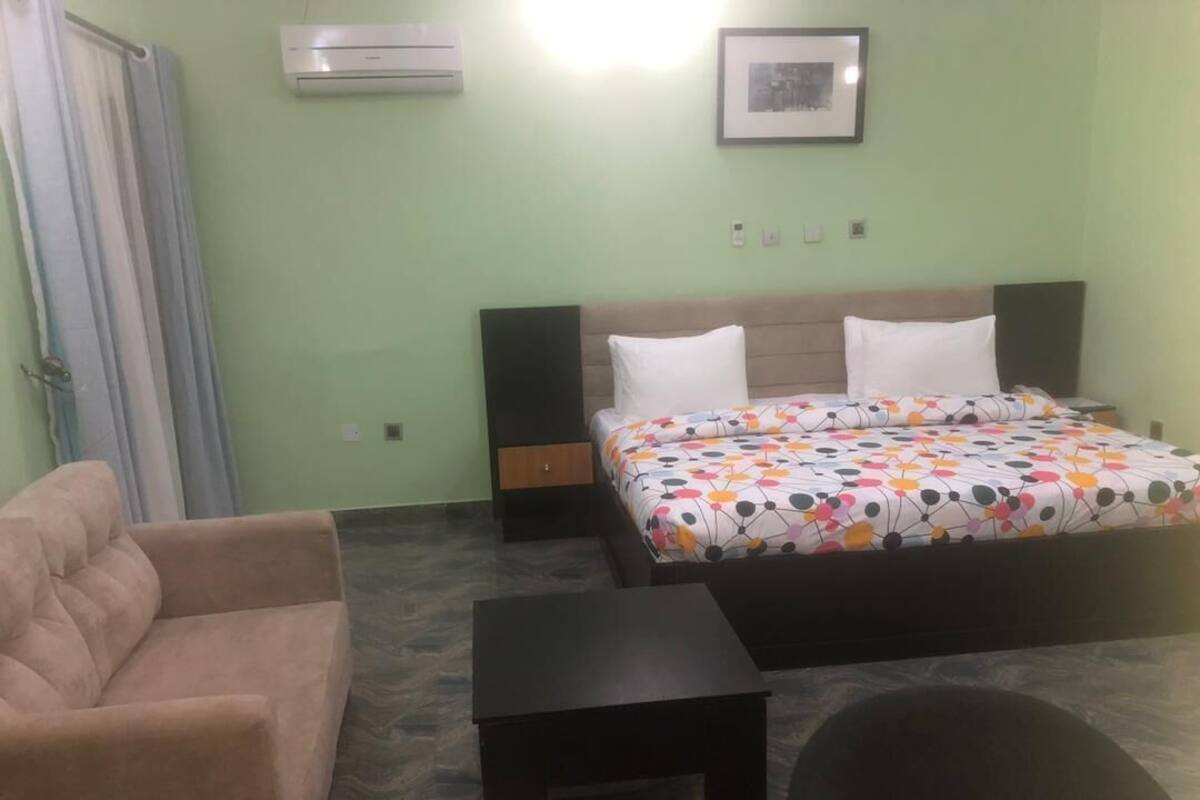 In-room safe, desk, laptop workspace, iron/ironing board