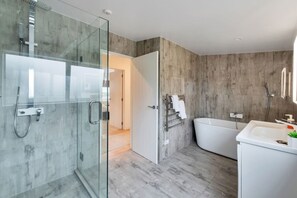 Regendusche, Haartrockner