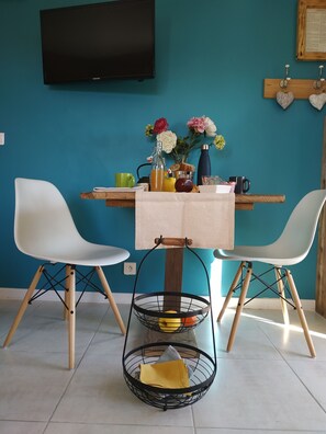 Petit déjeuner continental compris tous les jours