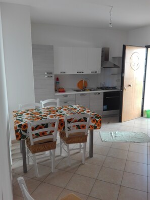 Dining - Demo apartment in front of Sughereta park (Tortolì)