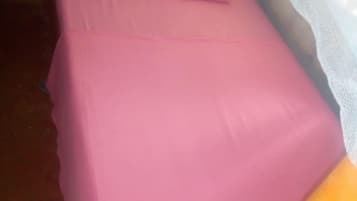 Double Room | Iron/ironing board, bed sheets