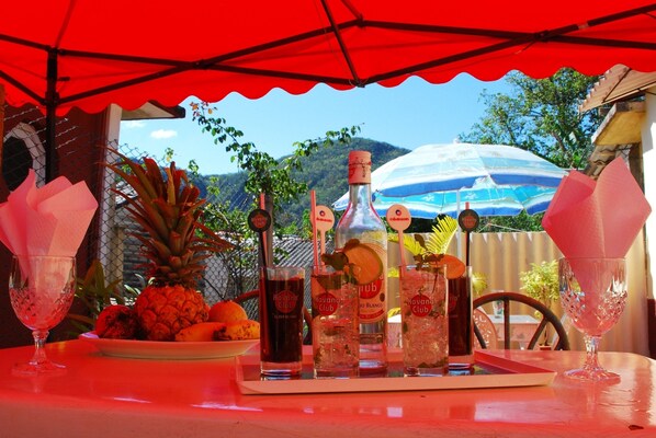 Udendørs spisemuligheder