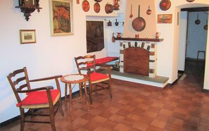 Apartment, 2 Schlafzimmer, Terrasse, Bergblick | Wohnzimmer