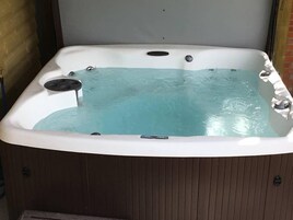 Bañera de hidromasaje privada