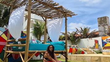 Fassade der Unterkunft