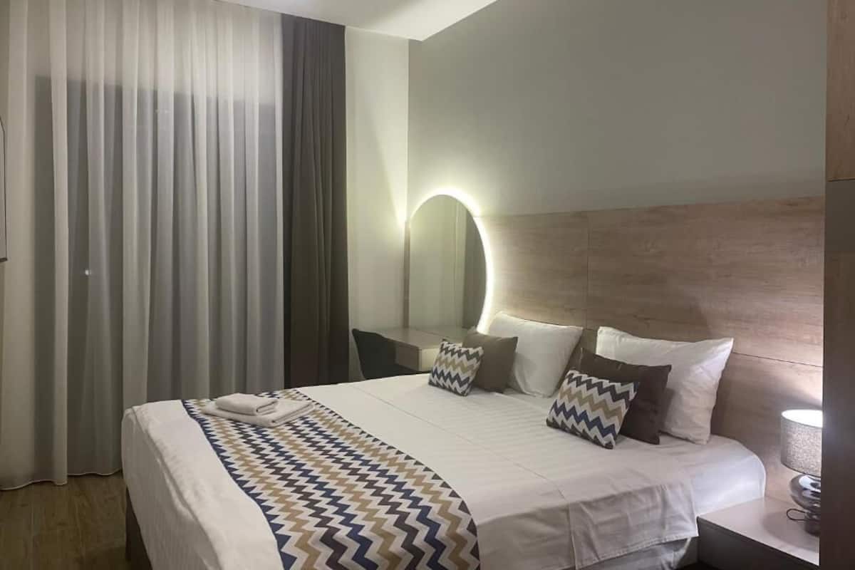 Appartamento Elite | 1 camera, biancheria da letto di alta qualità, materassi in memory foam