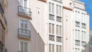 Voorkant van accommodatie