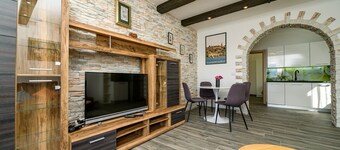 Appartement dans Mali LoĆĄinj avec vue mer, Balcon, Climatisation, WIFI (4896-1)