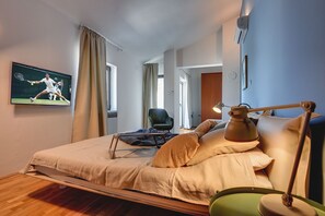 5 bedrooms, desk, free WiFi, bed sheets - Dream villa with view of the Brijuni islands and private pool (Stinjan)