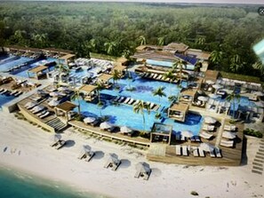 Pool - Golf & beach front Luxury Resort ~ Grand Luxxe villa (Playa del Carmen)