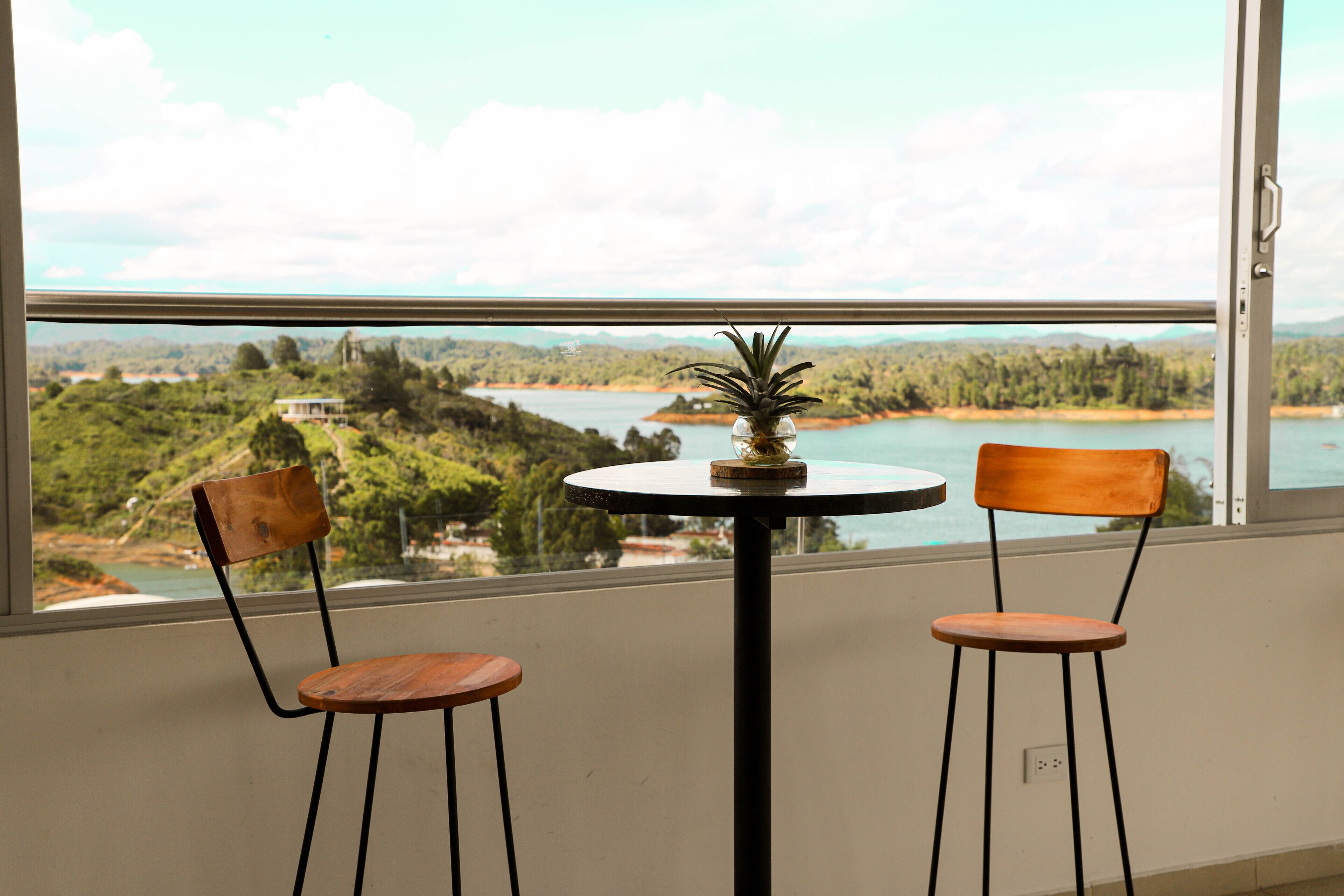 Vista desde la propiedad