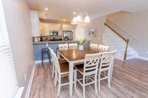 Dining - FADE AWAY -New 5 Bedroom House Only Steps From The Ocean With a Private Pool (Surfside Beach)