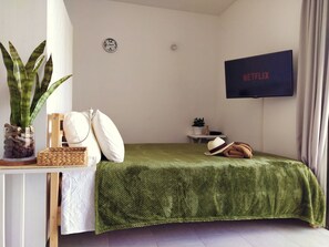 1 makuuhuone, työpöytä, silitysrauta/-lauta, ilmainen Wi-Fi