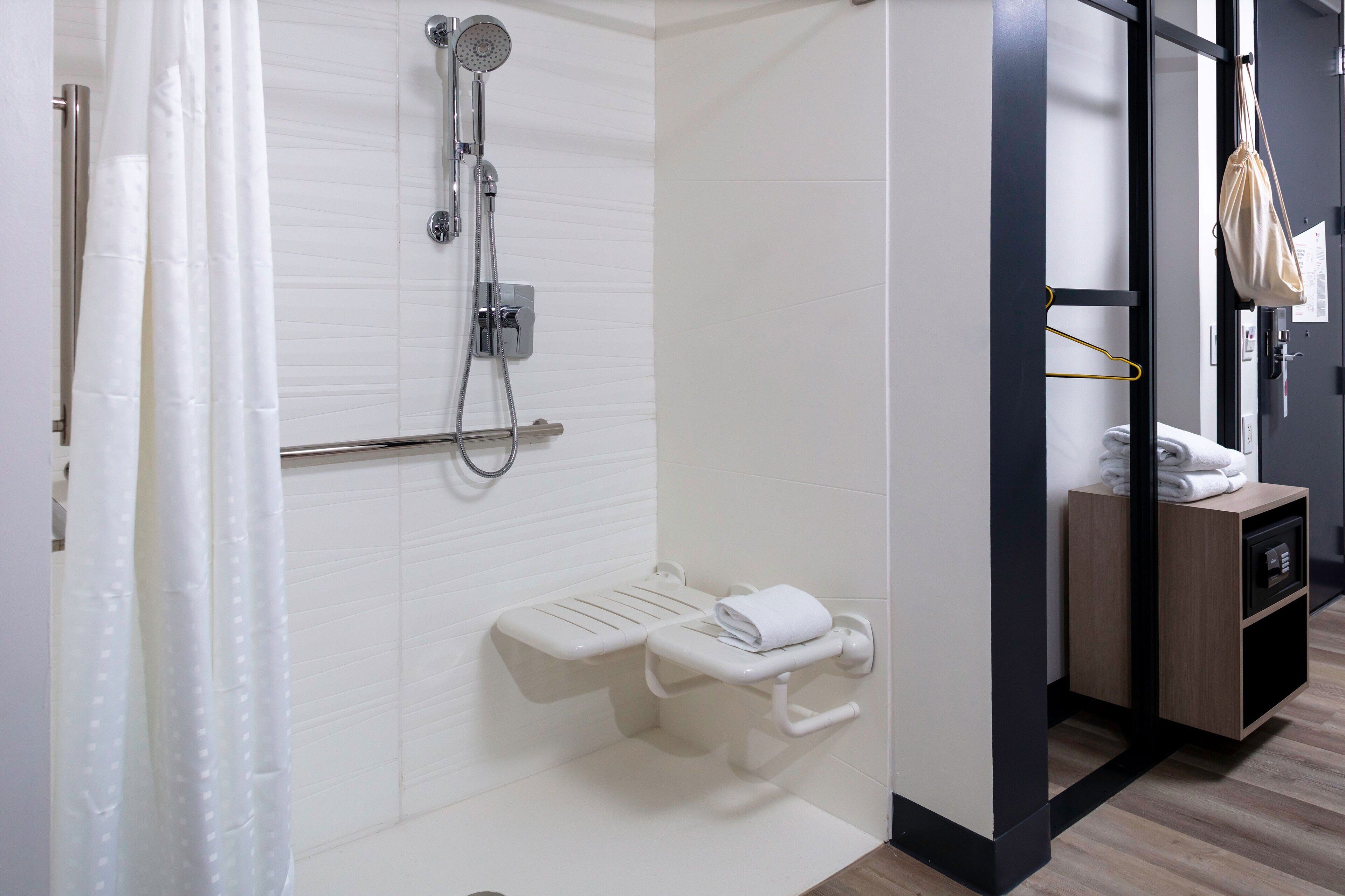 free toiletries, hair dryer, towels, soap