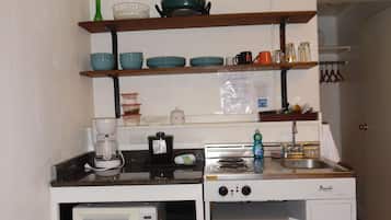 Deluxe Double Room, 2 Double Beds, Non Smoking (Efficiency) | Private kitchenette | Mini-fridge, microwave, coffee/tea maker