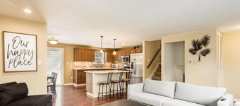 COMPLETELY UPDATED 4 bedroom, 2 full bath home with deck and big yard