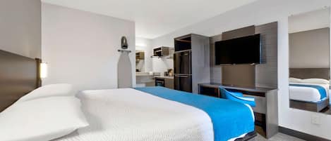 Free WiFi, bed sheets