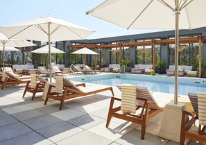 Outdoor pool, open 8:00 AM to 8:00 PM, pool cabanas (surcharge) - The Rockaway Hotel (Rockaway Park)