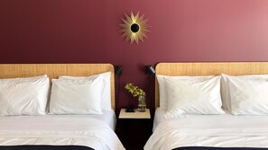 Biancheria da letto di alta qualità, materassi a doppio strato