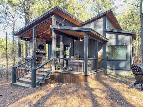 Property grounds. Somewhere With You -Features a hot tub & fire pit; accommodates 2 to 4 guests.