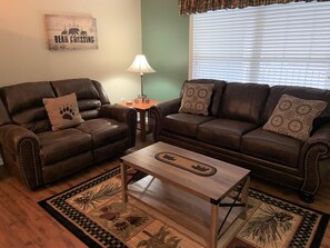 Condo, Multiple Beds (201 Colonial Crest Pigeon Forge Retre) | Living room | Flat-screen TV - 201 Colonial Crest Pigeon Forge Retreat (Pigeon Forge)