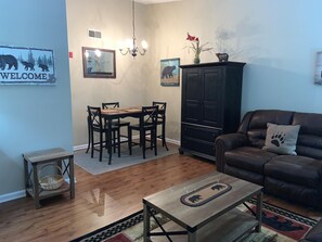 Condo, Multiple Beds (201 Colonial Crest Pigeon Forge Retre) | Living room | Flat-screen TV - 201 Colonial Crest Pigeon Forge Retreat (Pigeon Forge)