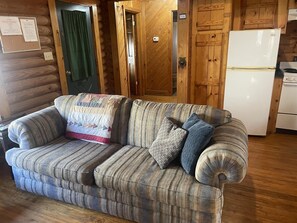 Fernseher, Kamin