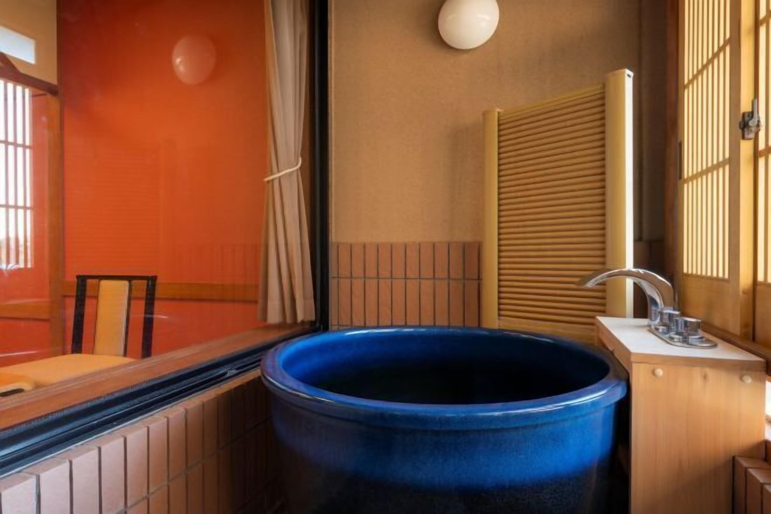 Bathroom | Free toiletries, hair dryer, slippers, bidet