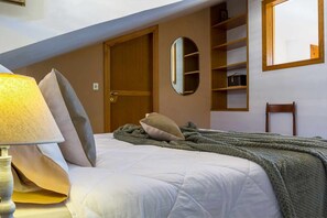 2 dormitorios, tabla de planchar con plancha, wifi gratis y ropa de cama