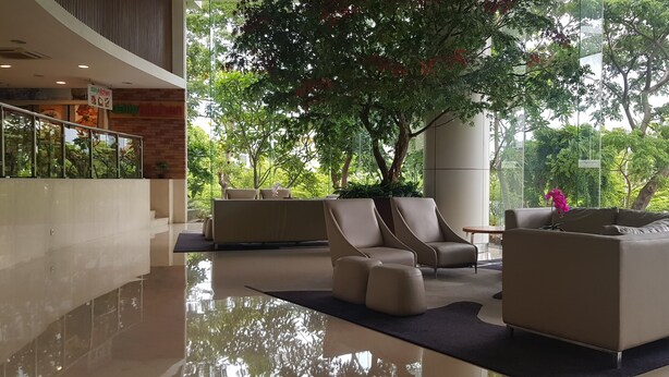 Lobby sitting area - Apatel Ancol Mansion (Jakarta)