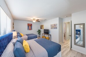 3 dormitorios, tabla de planchar con plancha, wifi y ropa de cama