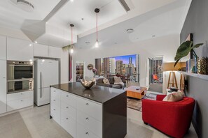 Interior - View from the Top ~ 2Bed, 2Bath, 2Parking, Balcony (South Brisbane)