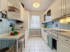 Microwave, oven, dishwasher, freezer