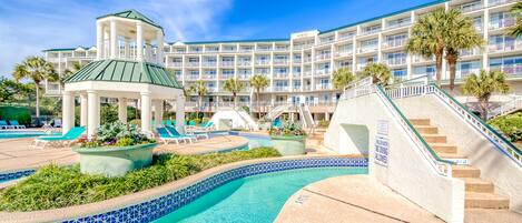 Indoor pool, a heated pool