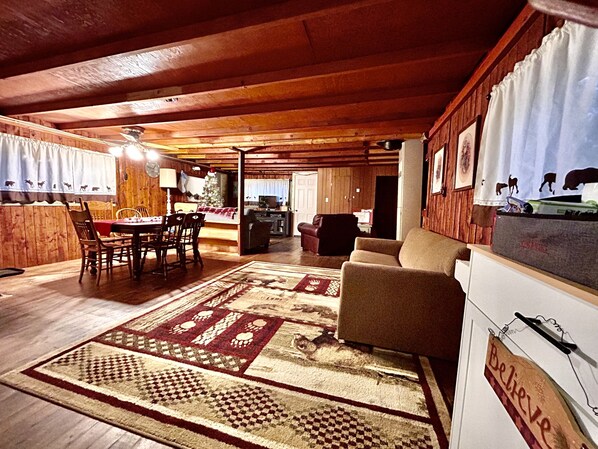 Interior - O Me, O Mio (Rustic Cabin near AuSable River and ORV/ATV/Snowmobile trail heads) (Mio)