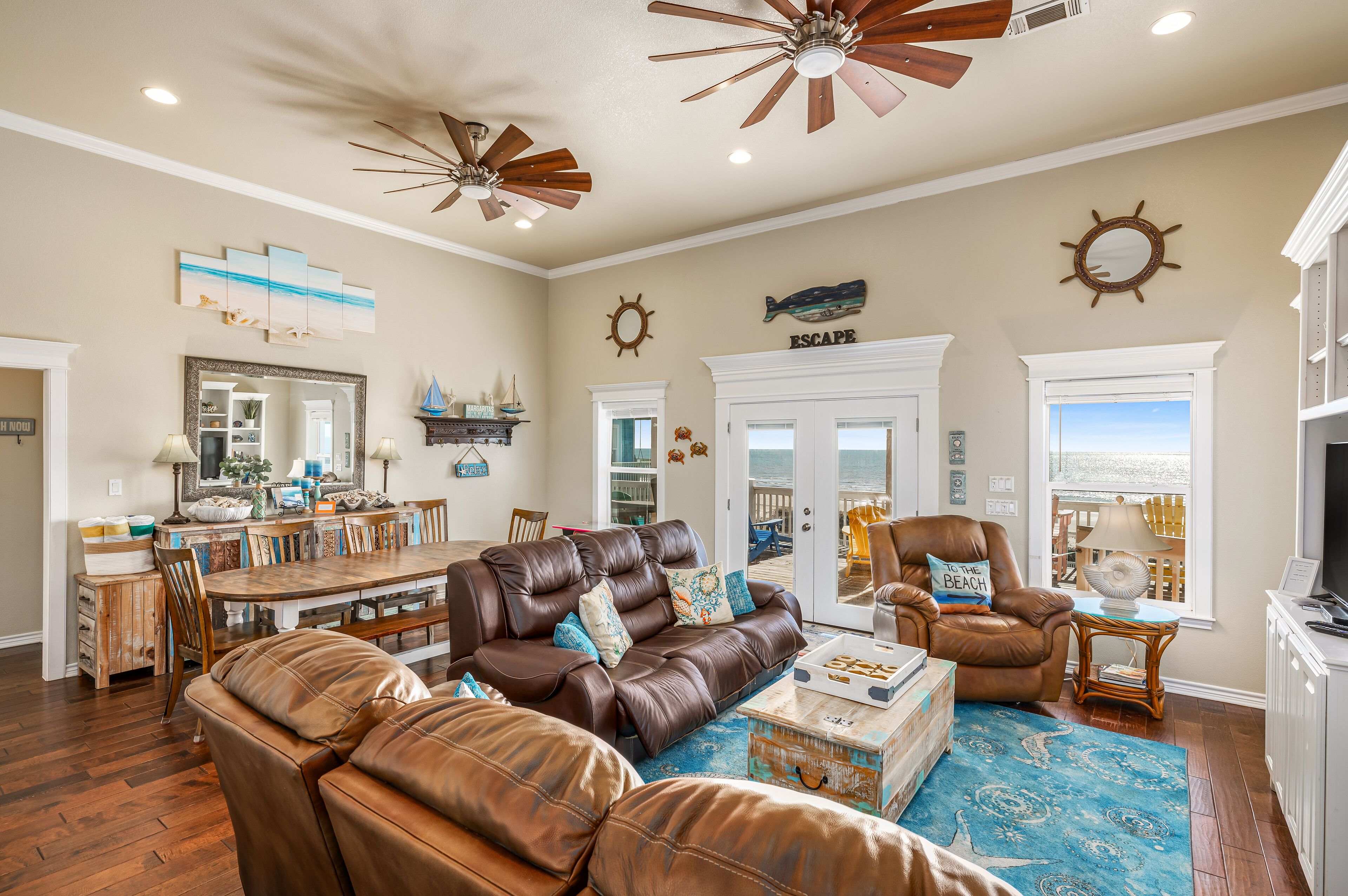 Smart TV, video games, DVD player, books