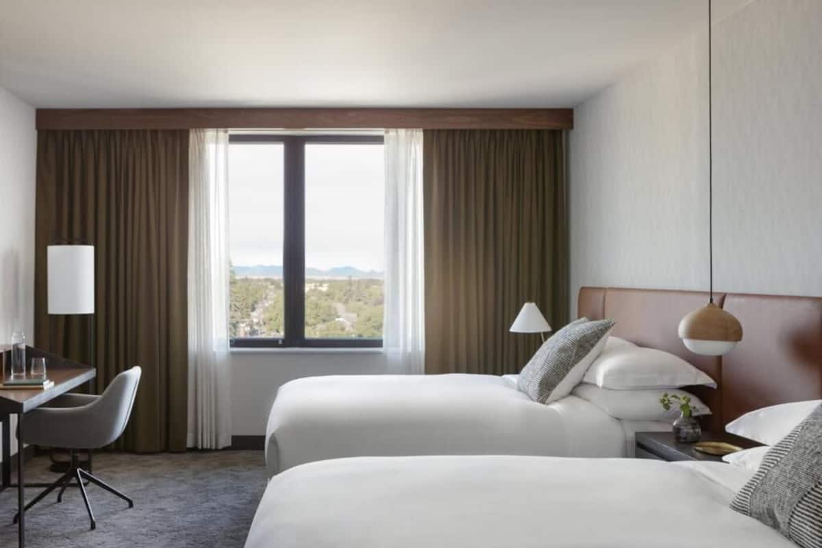 Frette Italian sheets, premium bedding, down duvets, pillow-top beds