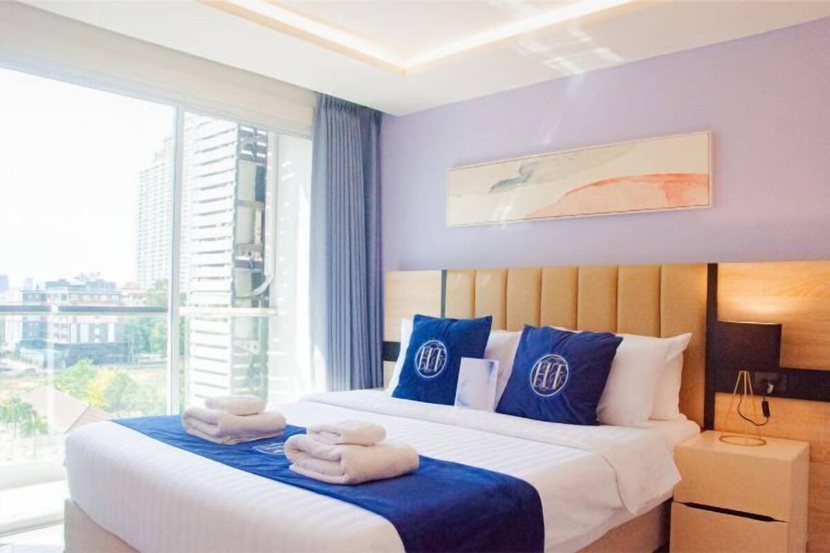 2 slaapkamers, een minibar, een kluis op de kamer