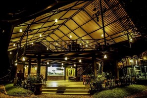Front of property – evening/night