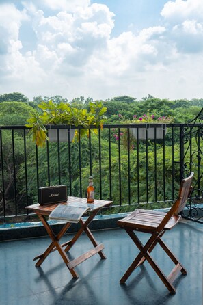 Vista del balcone