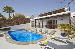Una piscina climatizada