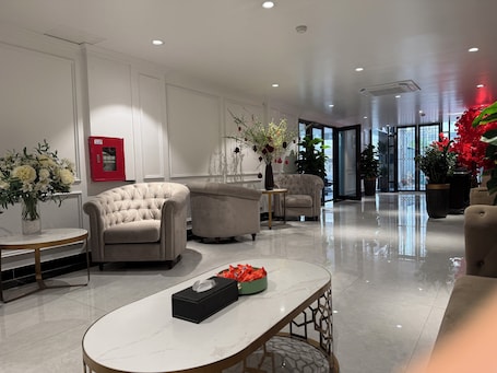 Reception. The Nova Hotel & Apartment