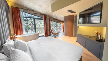 Suite Présidentielle, terrasse, vue fleuve