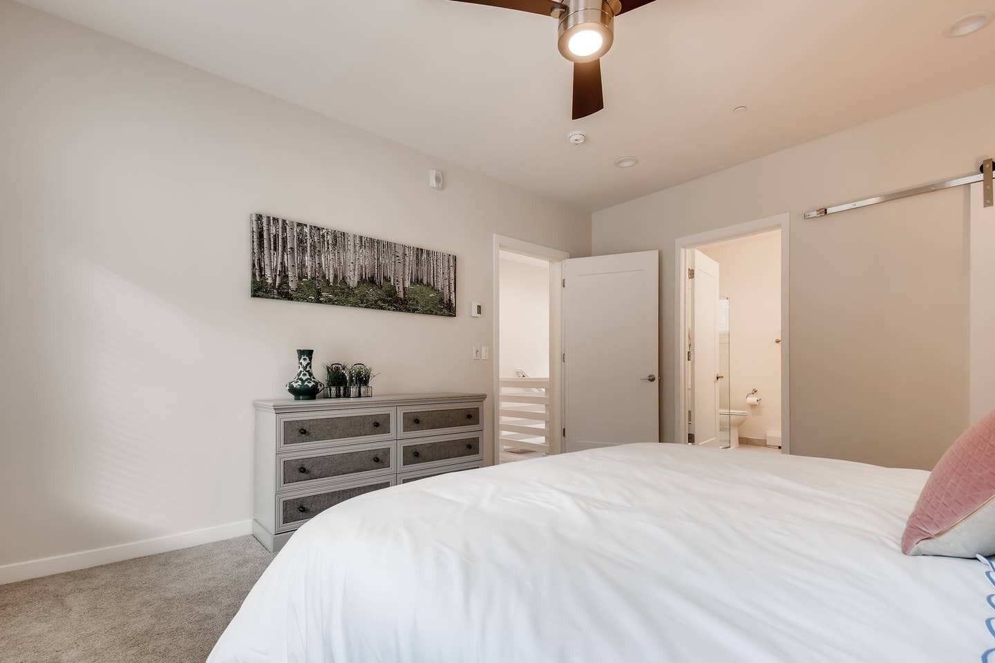 2 bedrooms, iron/ironing board, bed sheets