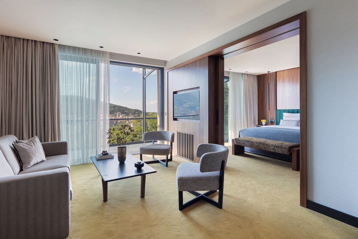 Suite (The Lynx) | Hochwertige Bettwaren, Tempur-Pedic-Betten, Minibar, Zimmersafe