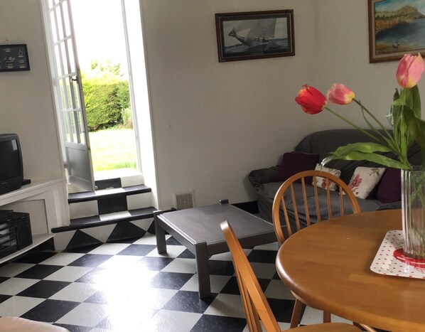 Televisie en een stereo