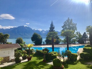 Outdoor pool - Apartment/ flat - Montreux (Montreux)